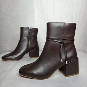 NWT Journee Collection Women's Beverley Brown Booties